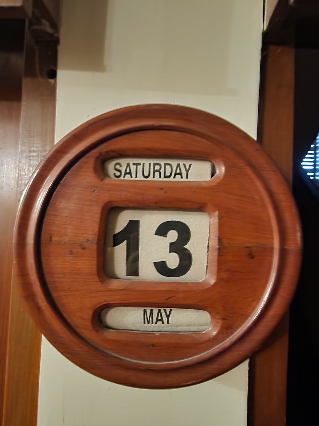 Calendrier mural à feuillets
